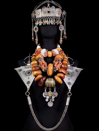 Moroccan tiles and brass